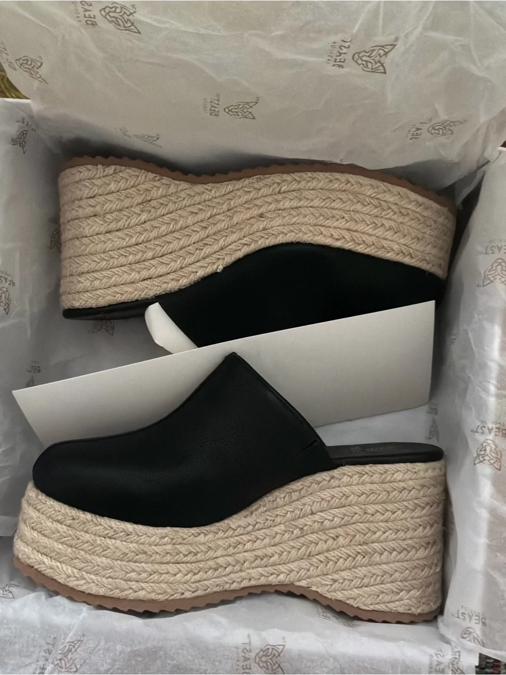 BEAST FASHION chunky espadrille